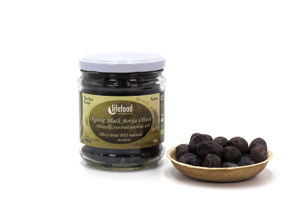 Raw Organic Sundried Botija Olives - No Salt Added