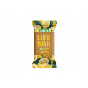 Organic LIFEBAR Oat Snack Banana Dream