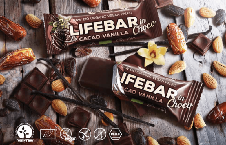 De nieuwe Lifebar InChoco: Lifebars in een chocoladelaagje!