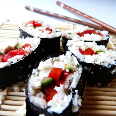 Bloemkool sushi