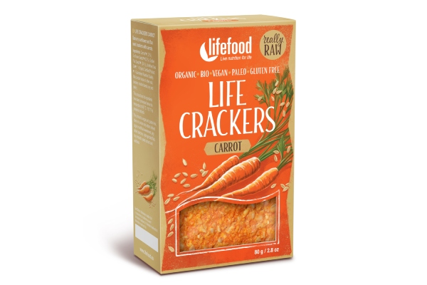 Life Crackers Wortel RAW & BIO