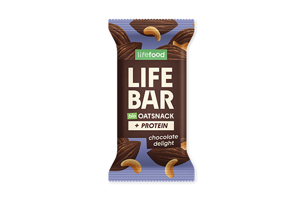 BIO LIFEBAR Oat Snack proteïne chocolade delight