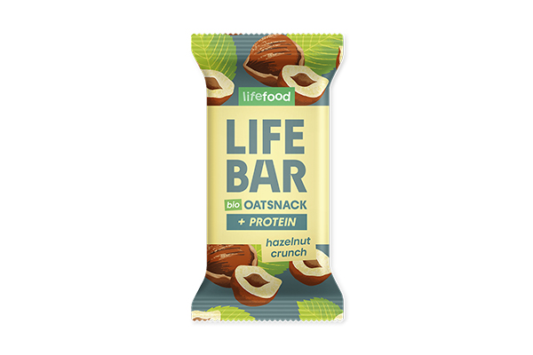 BIO LIFEBAR Oat Snack proteïne hazelnoot crunch