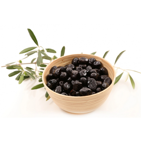 Zwarte Botija Olijven Ontpit RAW & BIO 500 g