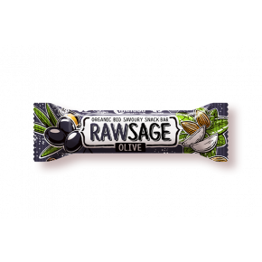 Rawsage Hartige Snackreep Olijf RAW & BIO